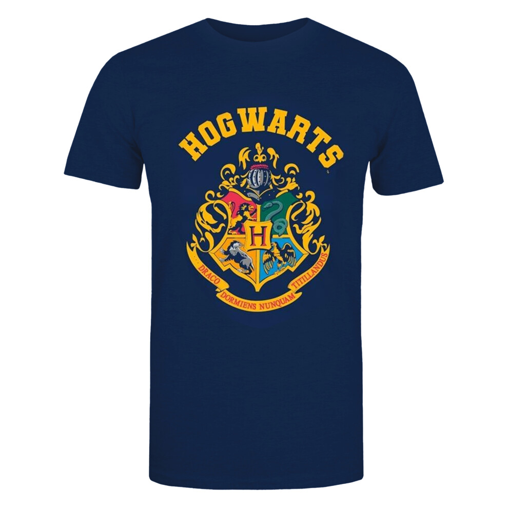 Harry Potter Women's Blue (Xxl, ) / Hogwarts Crest T-Shirt
