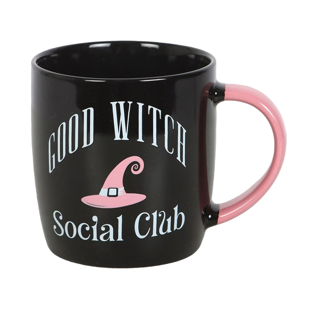 Something Different Good Witch Social Club Mug And Coaster Set