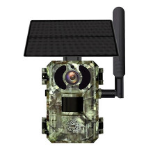 For 4g Sim Card Lte Cellular 4w Solar 7800mah Battery Hunting Trail Motion Activated Night Vision