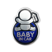 For In Car Sticker On Board Car Aluminum Sticker For Nissan Xtrail Qashqai Skoda Octavia