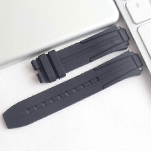 (Black Trim) For Tissot 1853 Racing Series T111417A Strap Rubber Watch Strap Accessories XH