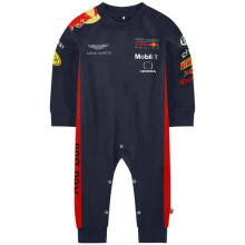 (A, 3M) Enthusiast F1 Racing Children Crawling Costume Jumpsuit Play For Actively