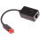 Original for ThinkPad X1 Carbon Ethernet Extension Cable Adapter Black 4