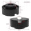 Black Rubber Slotted Floor Pad Frame Rail Adapter for Pinch Weld Side Pad 2