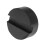 Black Rubber Slotted Floor Pad Frame Rail Adapter for Pinch Weld Side Pad 5