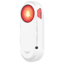 (White) Compatible For Garmin Varia RTL515 Bike Light Bicycle Radar Protection Sleeve Silicone Case Dustproof Soft Cover