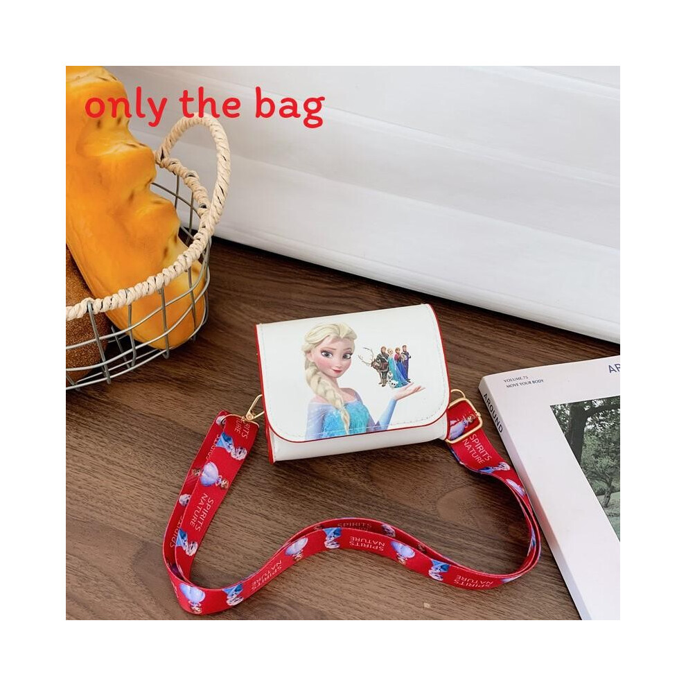 (Princess) Kids Shoulder Cartoon Crossbody Bag With Frozen Elsa And Print Mermaid Design-image-OPC-PJX22RF-NEW