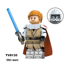 (StyleC)Star Wars Obi Wan en Clone Soldaat Bouwstenen Miniatuur Set Versiering