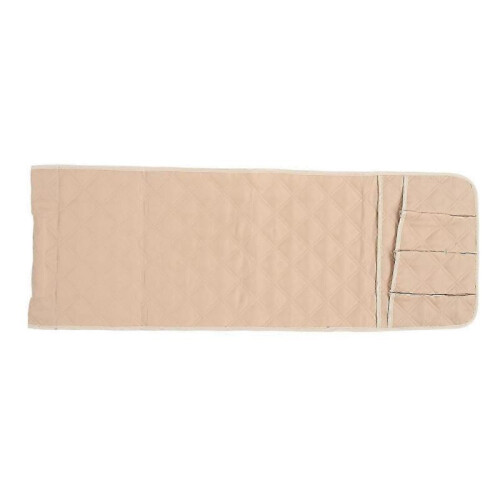 (beige) Sofa Remote Control Holder Recliner Armrest Pocket Organizer Storage Bag Black