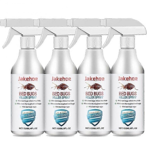 (4pcs) Bedbug Kils Bed Bugs Eggs Fleas And Bed Bug Bites