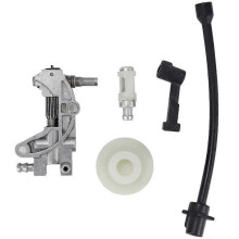 5Pcs Oil Pump Filter Pipe Hose Line Oil Nozzle Turbine Kit for 4500 5200 5800 45CC 52CC 58CC Chains