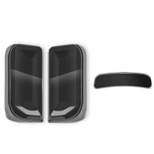 Smoked Tail Light Cover & 3Rd Brake Light Cover Guards for 2021-2023 Exterior Accessories