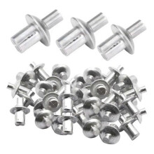 Aluminum Core Rivets with Round Head, Knock Type Expansion Aluminum Rivets, Half Round Head Aluminu