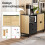 SoBuy Meuble cuisine compact avec compartiment micro-ondes 8