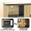 SoBuy Meuble cuisine compact avec compartiment micro-ondes 6