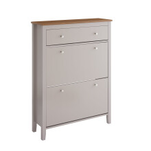 SoBuy Armoire à chaussures nordique avec tiroir - 78x24x108 cm