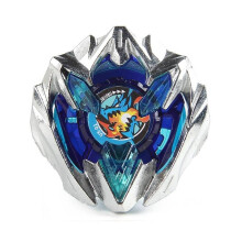 (Silver Blue)Sbuxbx Beyblade Serie Mode Kreisel kein Werfer Kinder Weihnachtsgeschenke Kreisel Spielzeug