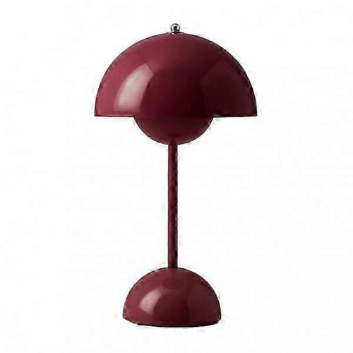 (Red) Danish designer flower pot portable table lamp VP9 table lamp