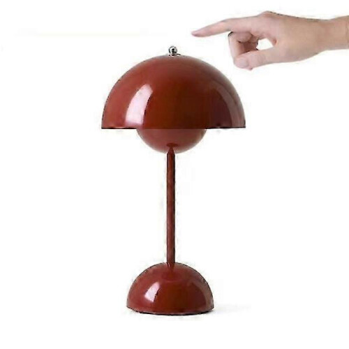(Red) Danish designer flower pot portable table lamp VP9 table lamp 2