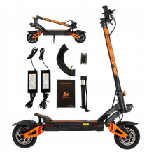 KuKirin G3 Pro Maastorullakone Sähköinen 2400W Moottorit Litiumakku 52V23AH 65km/h 80km Maastorenkaat 10"