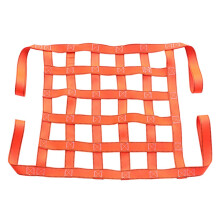 Cargo Lifting Net Orange Flat Hoisting Net Multifunctional Cargo