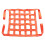 Cargo Lifting Net Orange Flat Hoisting Net Multifunctional Cargo 1