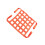 Cargo Lifting Net Orange Flat Hoisting Net Multifunctional Cargo 3