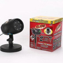 (AU Plug) Led Projector, Outdoor Flood Light With 12 Patterns