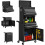 Homcom (Black) HOMCOM Tool Cabinet with 6 Drawers, 3-in-1 Rolling Tool Chest with Wheels 2