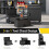 Homcom (Black) HOMCOM Tool Cabinet with 6 Drawers, 3-in-1 Rolling Tool Chest with Wheels 5