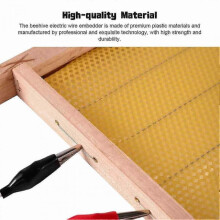 Beehive Electric Embedder Heating Device 60W Wax Foundation Wire Embedder for Bee-Keeping Beehive Installer Equipment for Beekeeper Tool