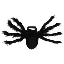 (Black, XL) Spider Dog Costume Decoration Dress up for Party Cosplay Halloween XL