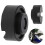 Black Rubber Slotted Floor Pad Frame Rail Adapter for Pinch Weld Side Pad 1