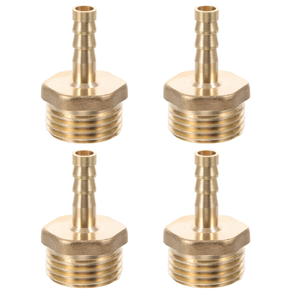 4Pcs Brass Pex Fittings 1/2 Inch Hose Repair Kit For Rv Plumbing 3072351253937