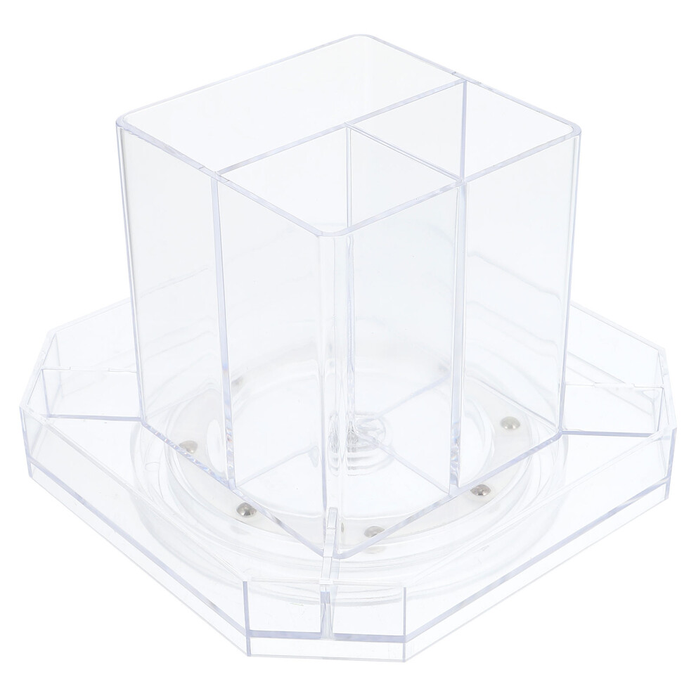 Desk Supplies Pen Pencil Cup Acrylic 1set 5.4x5.4in-image-OPC-PJX6BK9-NEW