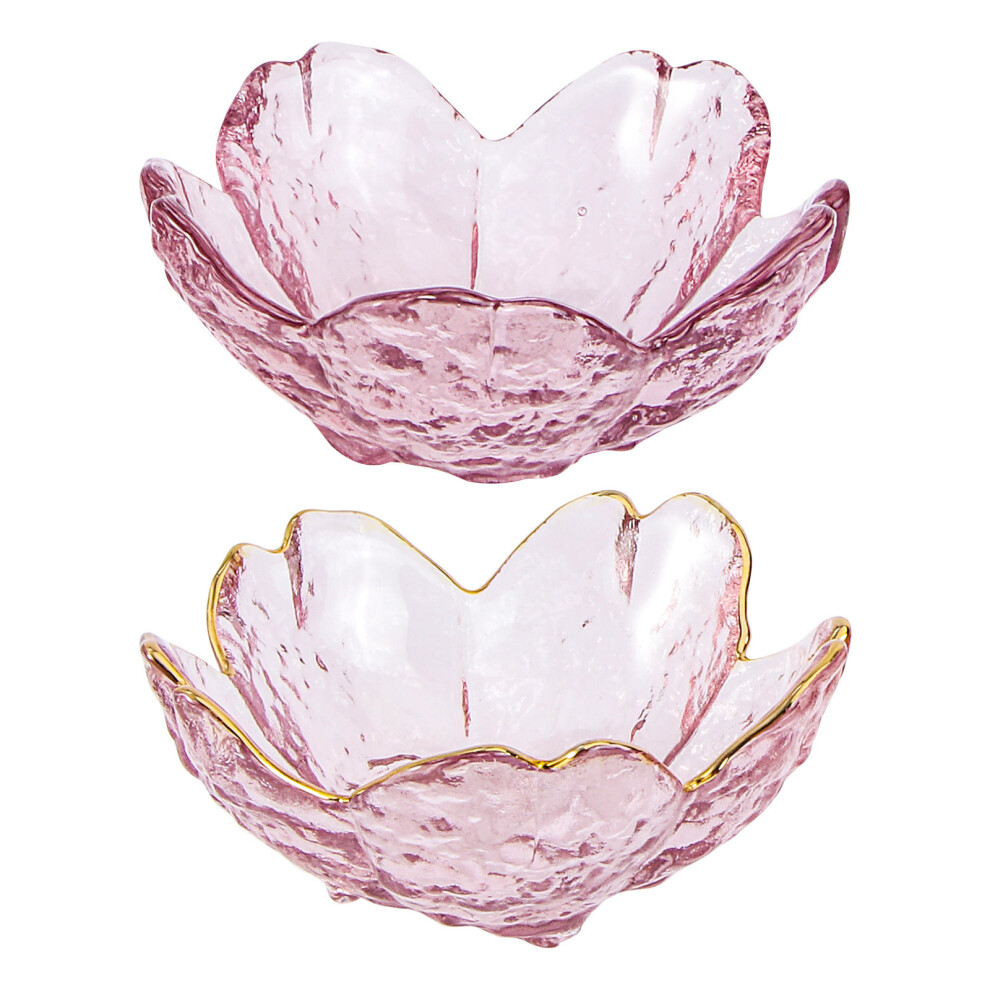 2pcs Glass Cherry Blossom Dish Cant See Thing Mini-image-OPC-PJX6CD6-NEW