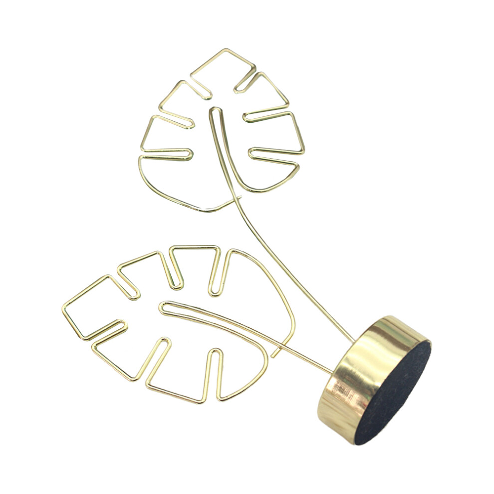 Desktop Note Holder Stainless Steel 1pc 5.11x3.93x1.49in-image-OPC-PJX6D97-NEW