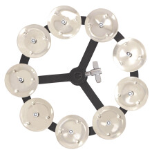 Portable Professional Drum Cymbal Accessory 1 Set Silver