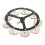 Portable Professional Drum Cymbal Accessory 1 Set Silver 6