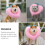 1pack Cat Collars No Bell Pink Pp Cotton Protective For Pets 8