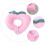 1pack Cat Collars No Bell Pink Pp Cotton Protective For Pets 9