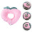 1pack Cat Collars No Bell Pink Pp Cotton Protective For Pets 5