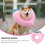 1pack Cat Collars No Bell Pink Pp Cotton Protective For Pets 7
