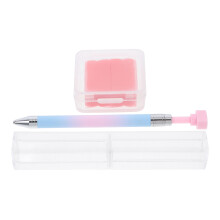 1Set Refillable Rotary Dotting Pen for Nail Art ABS Nail Gems Picker