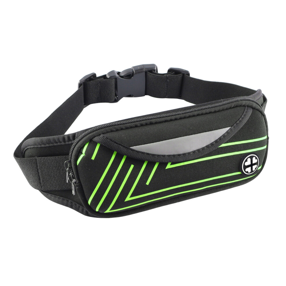 Workout Belt Bag Sports Waist Waterproof Bags Backpack Green-image-OPC-PJX6GTC-NEW