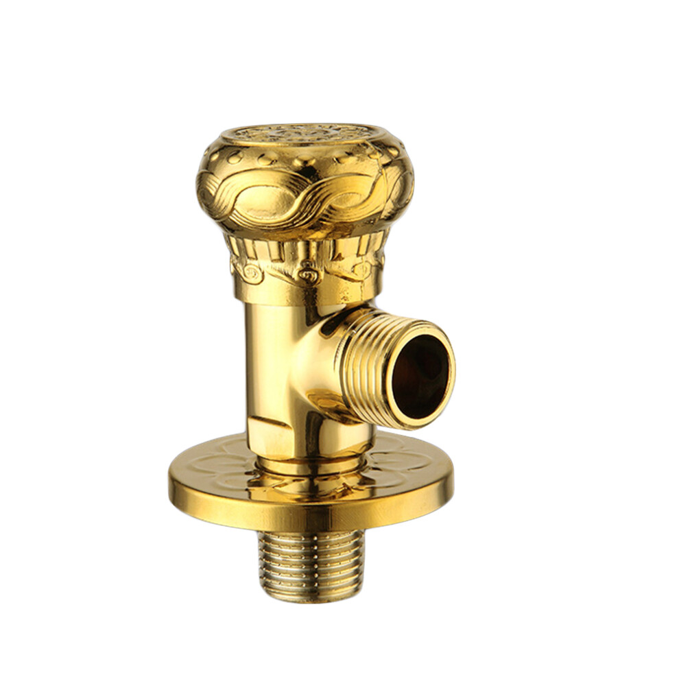 Bathroom Angle Thickened Brass Cold Hot Water Shut Off Valve 3072457410265