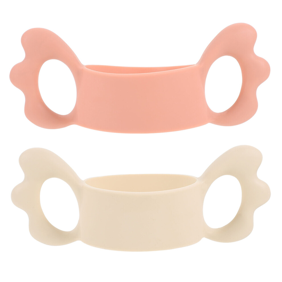 2 Pcs Bottle Handle Infant Independent Drinking Baby Newborn Iplusmile