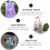 4pcs Shopping Bag Groceries Foldable Polyester Storage Bag 11
