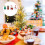 4pcs Christmas Cake Insert Ornaments Soft Rubber 5