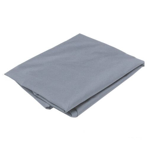 1Pc Durable Grey Lawn Mower Dustproof Cover Waterproof Polyester 1